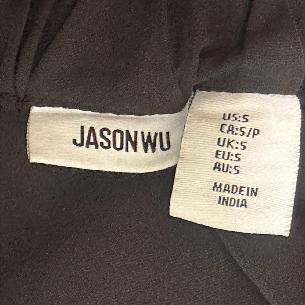 Jason Wu Black Two Piece Pajama Set Wide Leg NWT - Picture 4 of 17